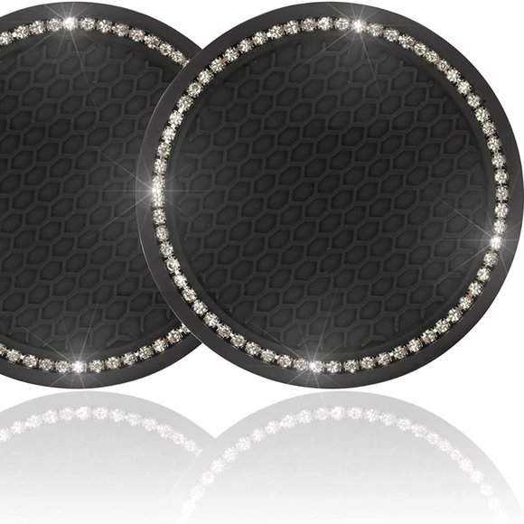 Sparking  Coaster, 2 Pack Universal Auto Anti Slip Cup Holder - Picture 2 of 5
